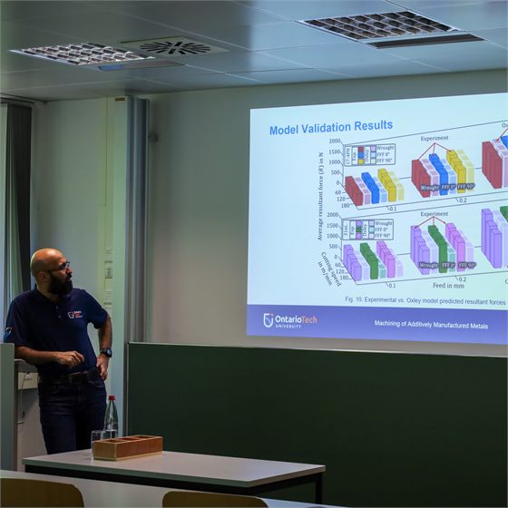 Presentation at Universität Stuttgart